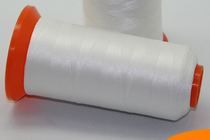 Luminous sewing thread white 500 yards and around 450 m yards.