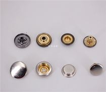 Metal four-in-one buckle 501 alloy surface copper bottom four-in-one buckle needs to buy a press buckle machine to use
