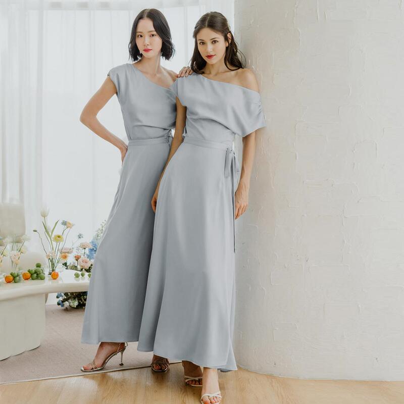 2026 Bridesmaid Dress, High-End Niche Sister Group French-Style Coming-Of-Age Ceremony Banquet Host Dress, Ethereal and Suitable for Everyday Wear