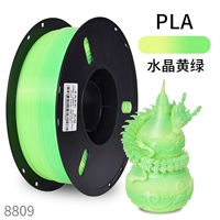 PLA Crystal Rainbow [желто-зеленый] новый цвет