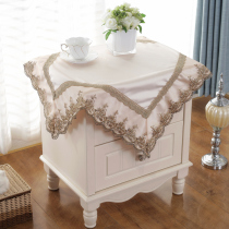 European modern simple bedside table lace cover cloth washing machine set top box cover cloth microwave cover towel multi-purpose towel