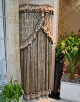 European thick gold velvet fabric vertical cabinet air conditioning cover square air conditioning cover 2-3 P dust cover