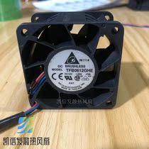 Original Delta TFB0612GHE 12V 1 68A 6CM 6038 three-wire violent supercharged cooling fan