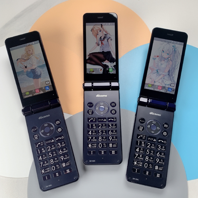 Sh-01J Enterprise Edition Sh02K Telecom 4g Japanese Style Flip Cover Machine Quit Network Machine Unicom SHARP Sh01A