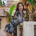 Bộ đồ bơi ba mảnh nữ 2017 gợi cảm mới bikini bikini ba mảnh nhỏ ngực tụ tập quần bơi nam đi biển Vài đồ bơi