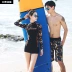 Đích thực ba bộ đồ bơi nữ dài tay chia nhỏ góc phẳng ngực nhỏ tập hợp phần bảo thủ gợi cảm che bụng đồ bơi cỡ lớn - Bộ đồ bơi hai mảnh áo bơi 2 mảnh đẹp	 Bộ đồ bơi hai mảnh
