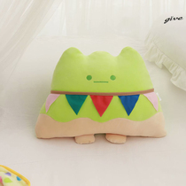 Japanese cartoon Fuji Plush Pillow sofa cushion cute pillow back cushion bed bedroom girl sleeping