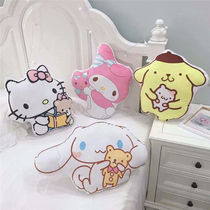 Japanese cute cartoon Pillow sofa cushion office pillow bedside backrest car waist cushion