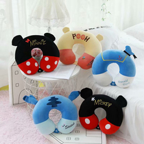 Cute cartoon neck guard U-shaped pillow neck pillow neck pillow U-shaped cervical pillow adult travel plane pillow