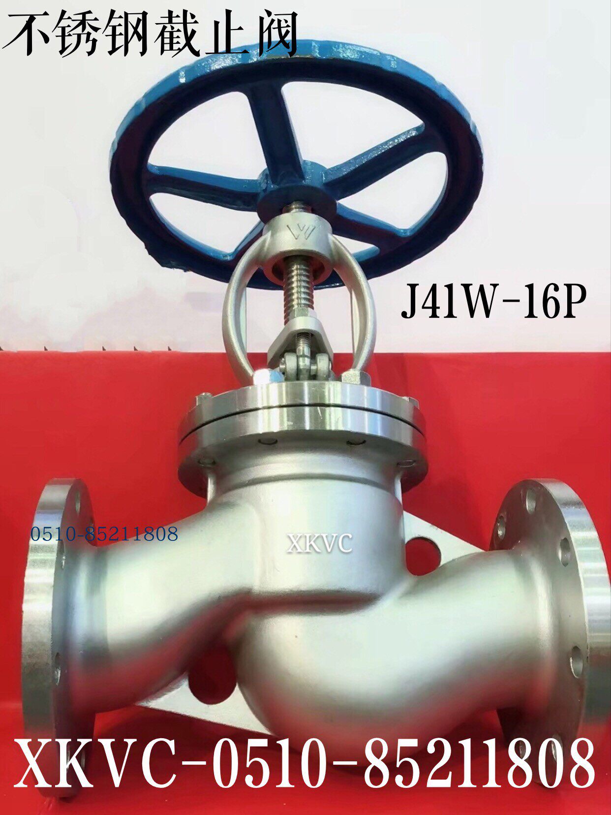 Kaiweixi valve 304 stainless steel flange stop valve J41W-16P Shanghai steam corrosion resistance DN80 250 - Taobao