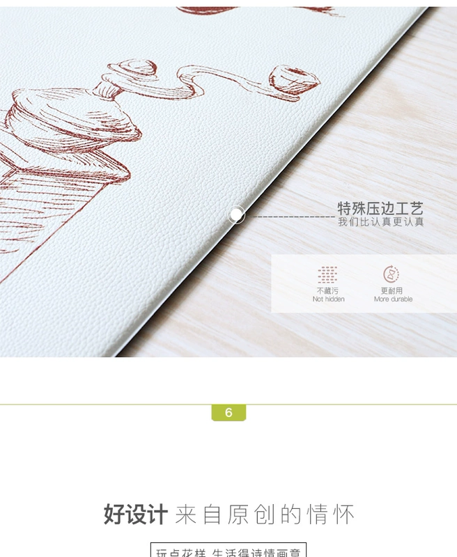 [Bếp] Bán đảo Ichiban thảm bếp nhà dải chống trượt thảm sàn dầu và không thấm nước cầm tay rửa thảm - Thảm sàn