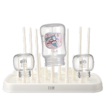 Rikang baby bottle drying rack drying rack baby bottle storage box storage drain rack 3624
