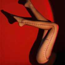 Outleys Discount Scale Pattern Black Sexy Fittings Female Tiffin Fashion Pantyhose