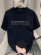 Overseas Order Surplus ~ Cut Label, Withdrawn from Foreign Trade, 100% Pure Cotton Short-Sleeve T-Shirt, Unisex, Loose Fit, Versatile Top