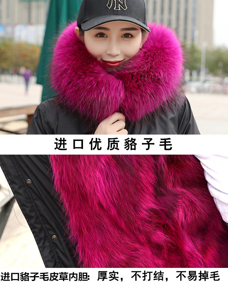 Manteau de fourrure femme - Ref 3173674 Image 9