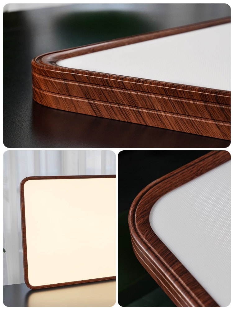 Medieval-Style Living Room Ceiling Lamp, Ultra-Thin Hall Main Light, Simple Eye-Protecting Study, Bedroom, Room Lighting, Whole House Package