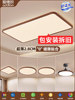 Medieval-Style Living Room Ceiling Lamp, Ultra-Thin Hall Main Light, Simple Eye-Protecting Study, Bedroom, Room Lighting, Whole House Package