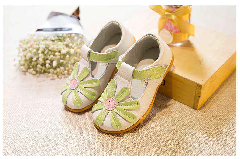 Chaussures enfants en autre ronde suture de voiture pour printemps - semelle tendon - Ref 983352 Image 11