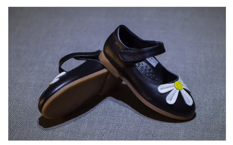 Chaussures enfants en autre ronde suture de voiture pour printemps - semelle tendon - Ref 983622 Image 12