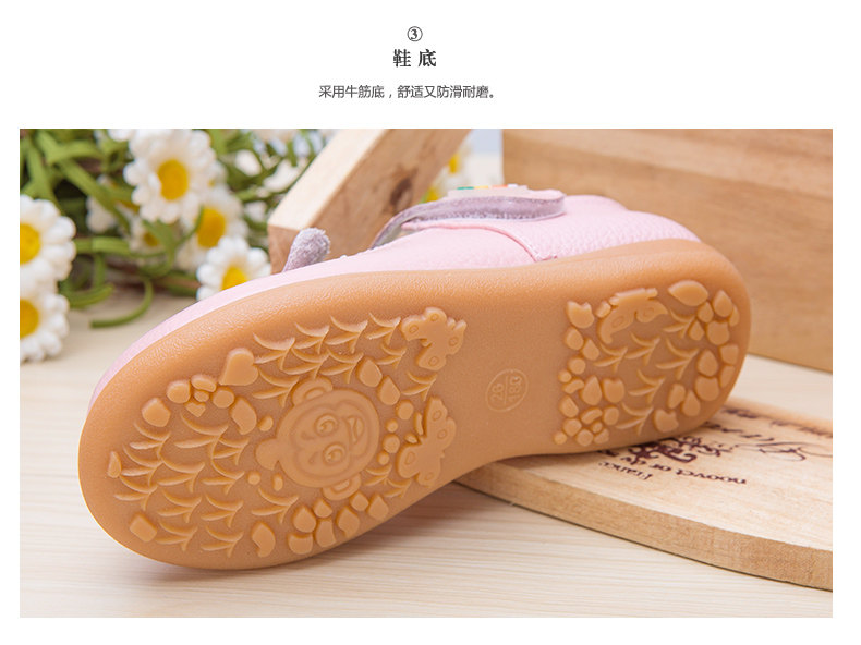 Chaussures enfants en autre ronde suture de voiture pour printemps - semelle tendon - Ref 1007175 Image 28