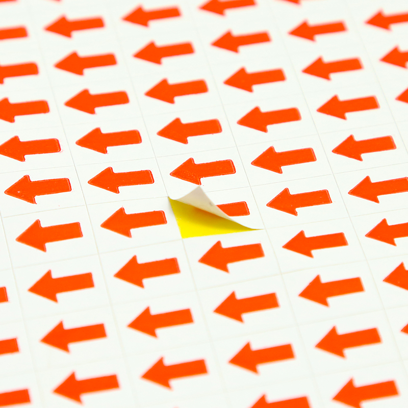 100 with adhesive sticker pattern Arrow label Paper page 180 labels-Taobao