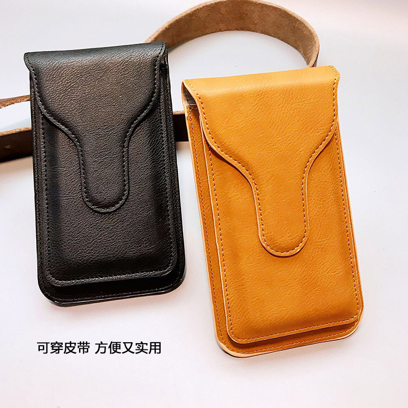 5,5 inch 6 inch túi điện thoại di động nam đeo thắt lưng túi nam đa chức năng thời trang móc treo trong nhà túi đựng điện thoại treo cổ