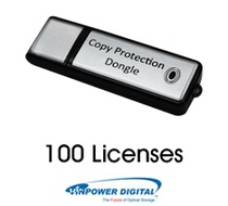 US Weibao CD copy machine encryption authorization electronic dog encryption authorization certificate