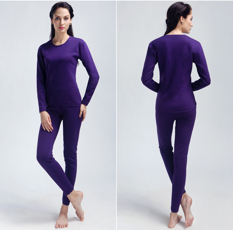 Sous-vêtement chaud jeunesse simple en coton - Ref 767723 Image 32