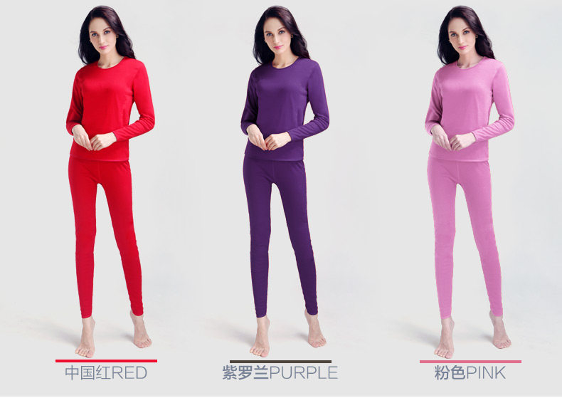 Sous-vêtement chaud jeunesse simple en coton - Ref 767723 Image 18