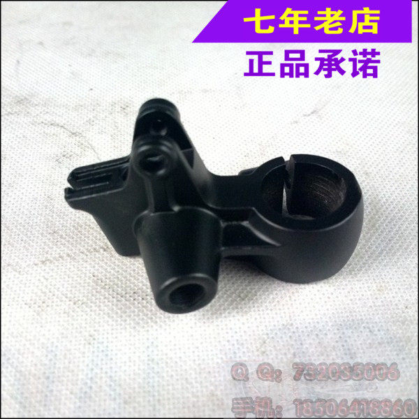 Wuyang Honda original Fengying Kaiying small rocket curved beam locomotive right mirror seat right brake seat original anti-counterfeiting spare parts