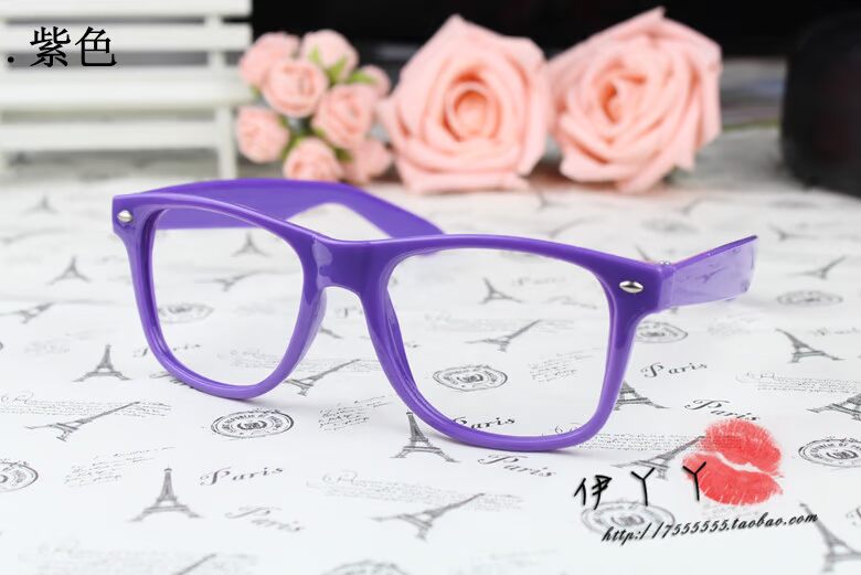 Vẻ đẹp công chúa gạo đinh kính khung không chính thống phẳng gương đinh tán kính khung thủy triều nam nữ không có ống kính gọng kính cận