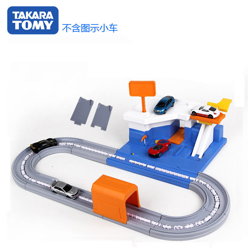 Japan TOMY MULTIMEKA High Speed Service Station Suit Electric Rail Car World Augmented Dress 450221-Taobao