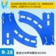 Светло-зеленая составная нить r-28 вилка вилка