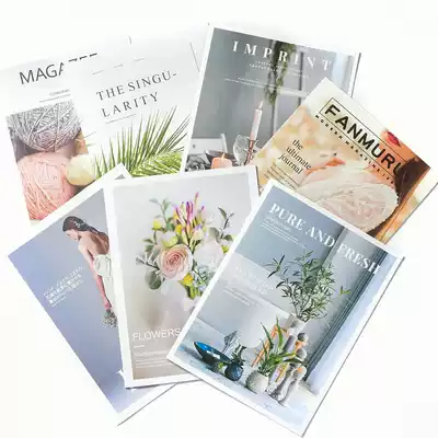 English magazine gourmet shooting photography background cloth ins Wind decoration pendulum card photo props ornaments