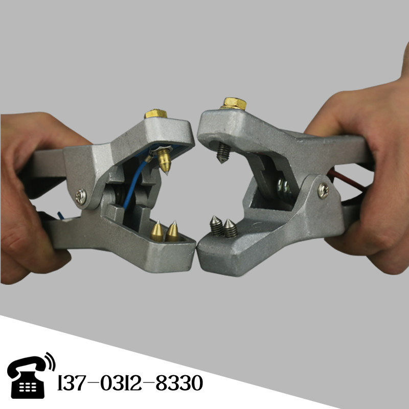 Electrostatic clip Alarm Anti-static clip Electrostatic clip Grounding clip Oil tanker independent explosion-proof electrostatic grounding clamp