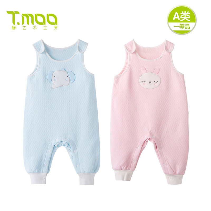 tmoo baby suit carpentry room with long sleeves for men and women children's pyjamas children air conditioning autumn and winter clothing children's clothing