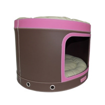 Dog Bed Pet Bed Teddy Dog Nest Cat House Round Matching Color double Pet Nest Dog House Small Dog Kennel