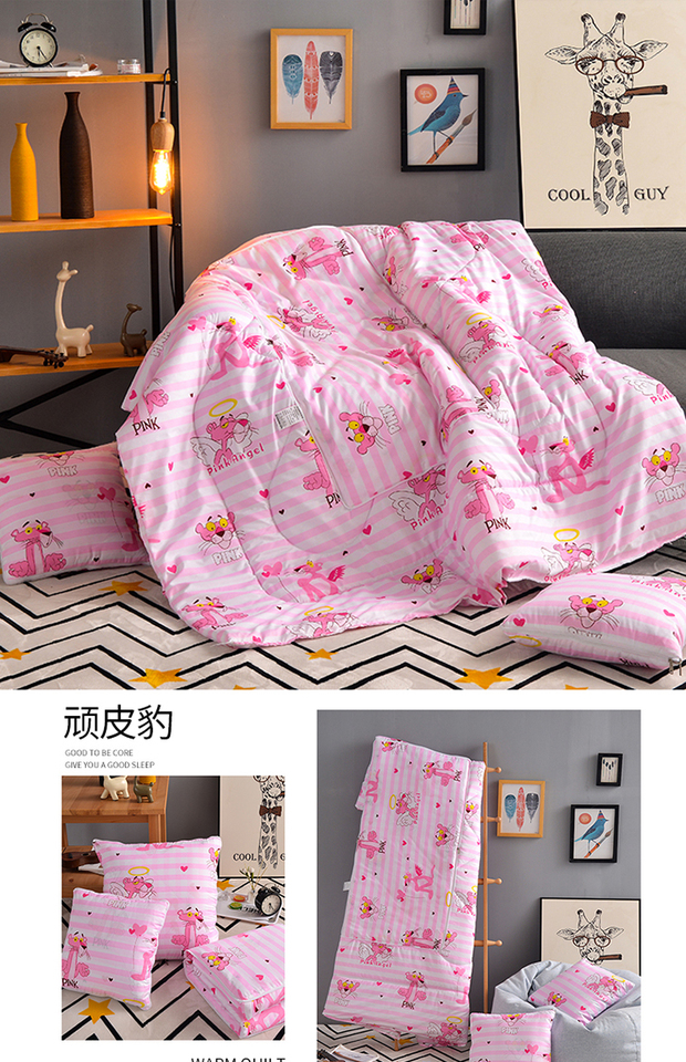Gối chăn đôi sử dụng đệm gấp chăn xe sofa văn phòng ngủ điều hòa không khí chăn gối dày lớn gối sofa cao cấp