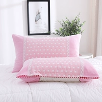 G gối khăn lớp bán đã bao gồm bông gối trượt có thể đứng yên gắn một cặp gạc singles bông nhân Continental - Khăn gối vỏ gối