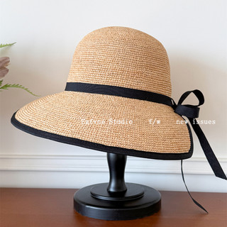 Imported Handmade Raffia Straw Hat for Women, Italian Roman Holiday Style, Summer Sun Hat, Beach Hat, Sun Hat, Uv Protection