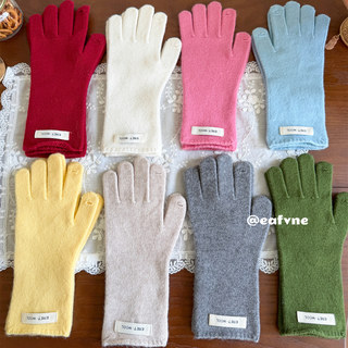 High-Quality Open-Finger Wool Gloves for Women, Suitable for Driving and Outdoor Activities in Autumn and Winter, Providing Warmth and a Stylish Look