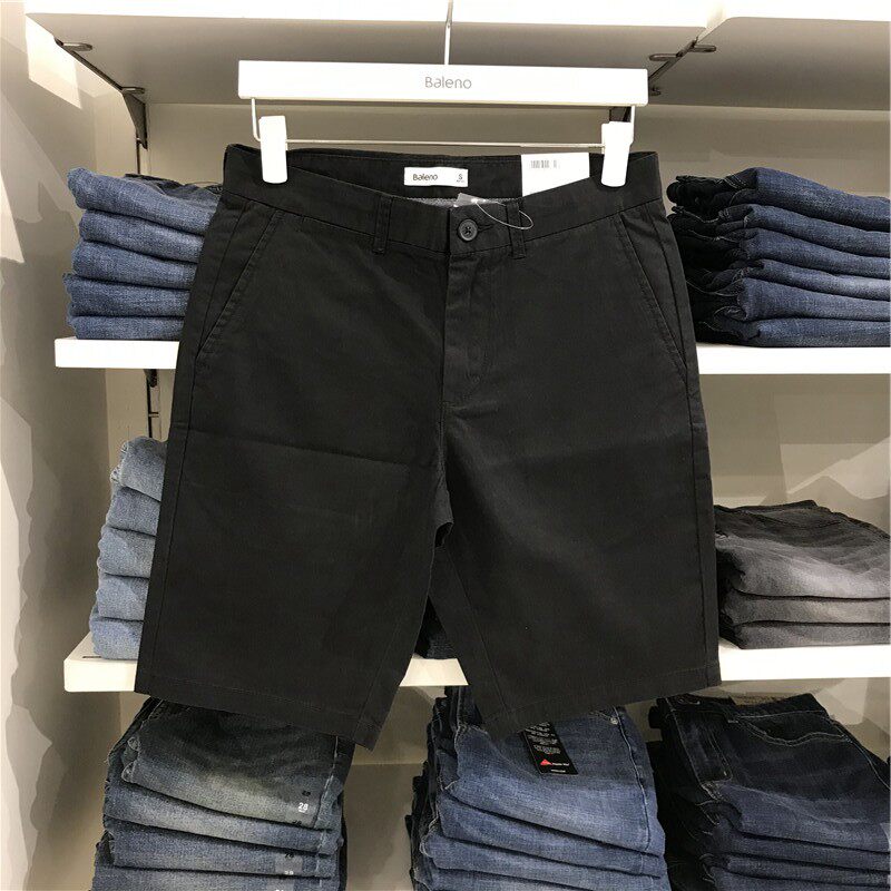 Benny Road Summer Men's New Leisure Comfort Shorts Pure Cotton Youth Trend Five-pants Men's Meditation