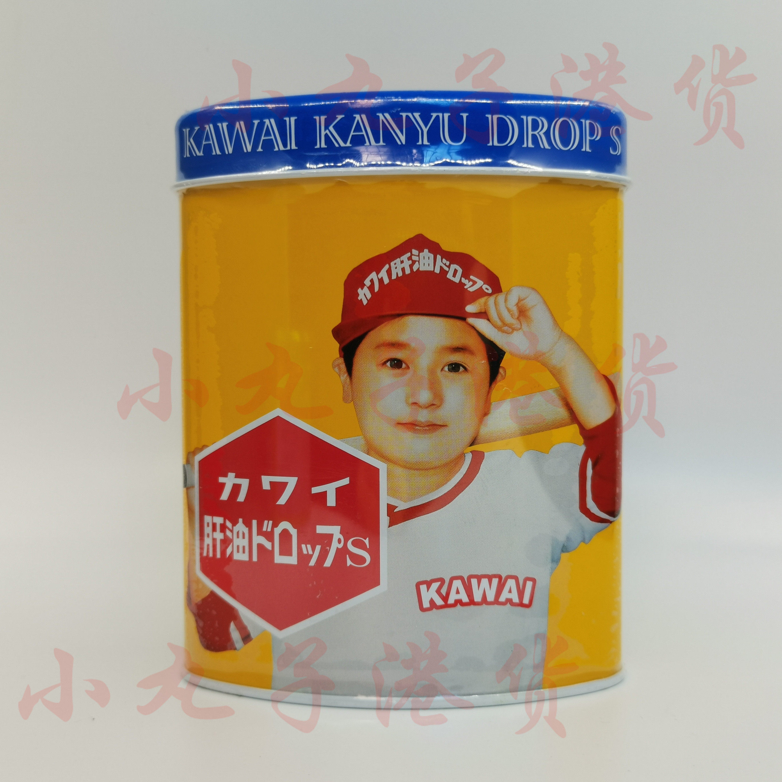 Hong Kong version of the original imported KAWAI cute liver oil pill banana flavor calcium pill without a smell of 300 grains