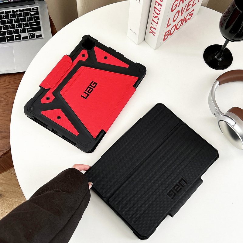 Suitable for Uag's New Apple Tablet iPad Pro11/ 13inch Anti-Fall Protective Case 2024 New M4 Chip Anti-Fall All-Inclusive Protective Case with Pen Slot Hard Shell Shock-Resistant Air Suitable for Uag's New Apple Tablet iPad Pro11/ 13inch Anti-Fall Protective Case 2024 New M4 Chip Anti-Fall All-Inclusive Protective Case with Pen Slot Hard Shell Shock-Resistant Air