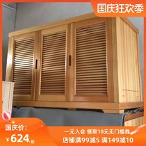 Tenon and Tenon fish tank bottom cabinet base integrated office large household living room aquarium solid wood clearance