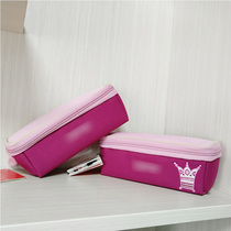 Pen bag primary school girl Oxford cloth simple multifunctional children pencil stationery box large capacity cute girl heart