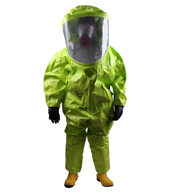 DuPont TK554T chemical gas totally enclosed protective clothing A grade airtight heavy fire protection suit spot