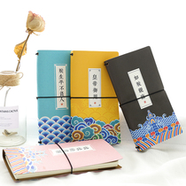 Ancient style Creative Court PU hand account book travel book loose-leaf binding notepad notebook stationery