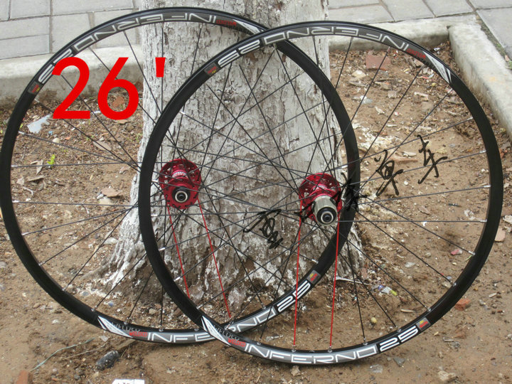 Roues de vélo Mountain Bike NOVATEC 26 pouces - Ref 2362865 Image 5