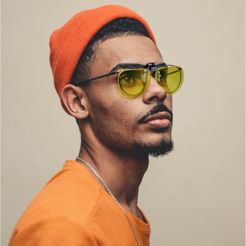 Germany's Yishibao ESCHENBACH anti-blue light radiation goggles anti-high beam driving mirror myopia glasses clip